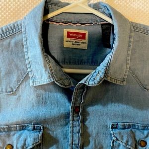 Wrangler jean denim shirt XL